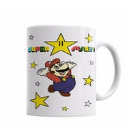 Super Mario Classica FanArt Kupa Bardak Porselen