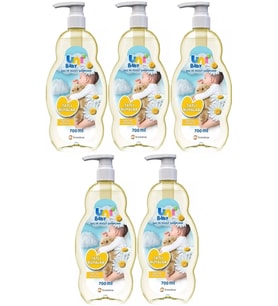 Uni Baby Bebek Şampuanı 700ML Tatlı Rüyalar (Pompalı) (5 Li Set)