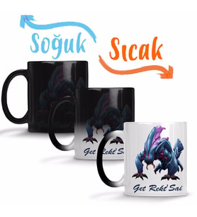League Of Legends Reksai Sihirli Kupa Bardak Porselen