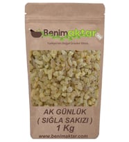 BenimAktar Ak Günlük Sığla Sakızı 1 Kg