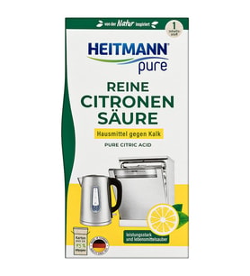 Heitmann Pure Limon Asidi,Kireç Önleyici, Paslanmaz Yüzey Temizleyici 350G