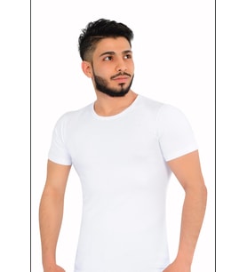 LİKRALI Y. KOL KAPALI YAKA 2'li (Beyaz)