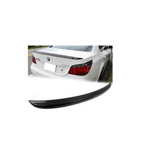 Bmw 5.seri E60 (2003-2010)  Uyumlu Plastik Parlak Siyah Spoiler