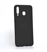 Lexroo Galaxy M30 Kılıf Premier Silikon Kılıf - Siyah