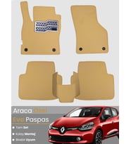Renault Clio 4 Hatchback (2012-2019) Uyumlu EVA Paspas Tam Set – Birebir Uyum,Araca Özel Tasarım