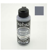 Cadence Hybrid Multisurface Akrilik Boya 120 ml. H-090 KOYU GRİ 