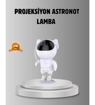 Astronot Galaksi Projeksiyon Lambası Bluetooth Bağlantılı Ve Uzaktan Kontrollü