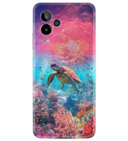 24 Pro Kılıf HD Resim Baskılı Kaplumbağa StKd -065