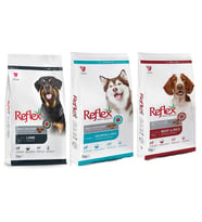 Reflex Yetişkin Köpek Maması Karışık Set 9 KG (Kahverengi)