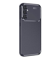 Samsung Galaxy S25 Kılıf Auto Focus Karbon Kapak - Lacivert