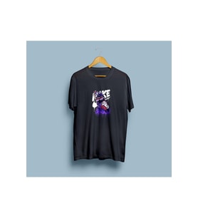 Oversize Ayakkabı tasarım unisex T-shirt