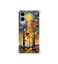 PrintiFy Samsung Galaxy S25 Edge ile Uyumlu Düşlerin Dansı Serisi Yıldız Yolculuğu Tasarımlı Uv Baskılı Köşe Korumalı Antişok Kılıf
