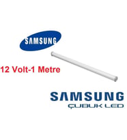 12 VOLT XQL MARKA SAMSUNG LED'Lİ ALÜMİNYUM LED PROFİL ÇUBUK LED BAR GÜN IŞIĞI 3000 KELVIN (1 Metre )