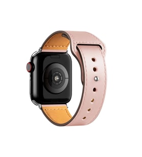 Newface Apple Watch 38mm KR415 Luaz Deri Kordon - Pembe