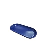 Keramika Kayık Noyan 26 Cm Mat Kobalt