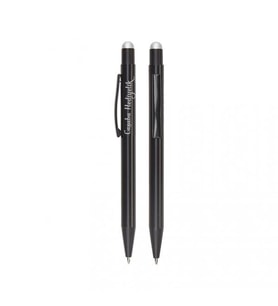 Kişiye Özel Touchpen Tükenmez Kalem Gri