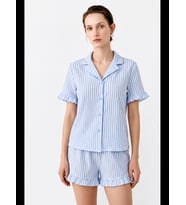 Night Kadın Relaxed Lastikli Pijama Takımı