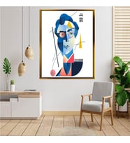Altın  Çerçeveli tablo n426