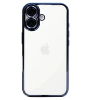 iPhone 16 Kılıf Razer Lensli Silikon - Açık Mavi