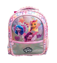 My Little Pony Generation 5 Okul Çantası Pembe Üç Bölmeli