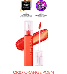 Pürüzsüz Görünüm Sunan Gün Boyu Kalıcı Tint A'pıeu Juicy Pang Tint (CR07 ORANGE POEM)