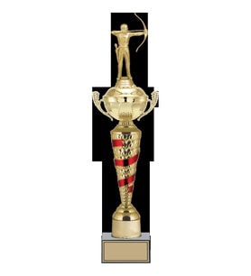 ODAK KUPA - Figürlü Kupalar - Okçu Figürlü Kupalar FG-078 B - 54 cm