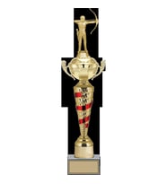 ODAK KUPA - Figürlü Kupalar - Okçu Figürlü Kupalar FG-078 B - 54 cm