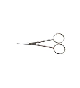 009-400 Ayrık Saplı Nakış Makası No: 4 İnç / 10,16 Cm - Nikel Kaplama