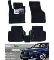 AUDİ A4 SEDAN (2016-2024) Uyumlu EVA Paspas Tam Set–Araca Özel,Su Geçirmez,Kolay Montaj