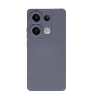Xiaomi Redmi Note 13 Pro 4G Kılıf Nano içi Kadife Silikon - Gri