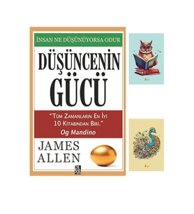 Düşüncenin Gücü - James Allen 9786056949586 Not Defterli Seti
