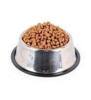 Paslanmaz Çelik Mama Kabı Kedi Köpek Metal Mama Su Kabı 500 ml (Gümüş)