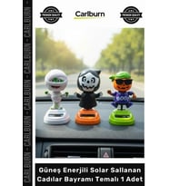 #Solar Masaüstü Dekoratif Mumya Güneş Enerjili Solar Sallanan Cadılar Bayramı Temalı 1 Adet