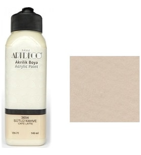 Artdeco 140Ml Sütlü Kahve Akrilik Boya 3654
