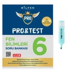 6.Sınıf ProTest Fen Bilimleri Soru Bankası Yeni Müfredat