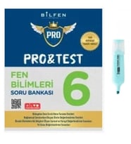 6.Sınıf ProTest Fen Bilimleri Soru Bankası Yeni Müfredat