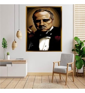 Altın  Çerçeveli tablo n1743