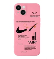 Apple iPhone 14  Lansman Kılıf Sneakers  Tasarımlı Altı Kapalı İçi Kadife Kaplı  Kapak (Şeffaf)