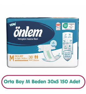 Önlem Hasta Bezi M Beden 30x5 150 Adet