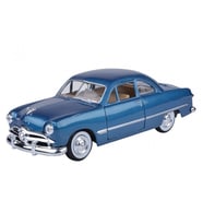 1949 Model Klasik Ford Coupe 1:24 Ölçekli (Mavi)