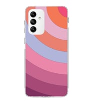 Samsung Galaxy M23  Kapak Renk Cümbüşü Tasarımlı Şeffaf  Kılıf