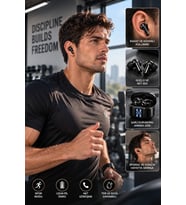 Yeni Nesil 4 Kulaklıklı Tws Bluetooth Kulaklık Seti Anc Ve Dokunmatik Kontrol
