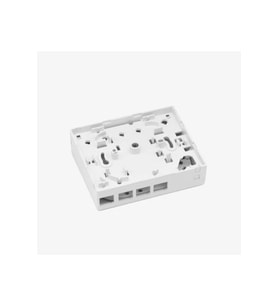 ODS 1 PORT SURFACE Fiber Optik Duvar Tipi Keystone Jak Kutusu Beyaz 13SFP1PWT