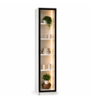 Cam Kapaklı Led Aydınlatmalı Vitrin 210x40