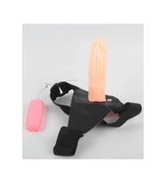 Titreşimli Belden Bağlamalı Realistik Penis