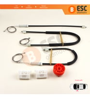 Renault Clio MK3 BR CR KR SR 2005-2014 5-Kapı 8200191148 İçin Elektrikli Ön Sol Cam Kriko Tamir Seti