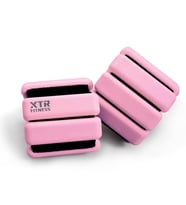 XTR Fitness Profesyonel El ve Ayak Bilek Ağırlığı - Ağırlıklı Bileklik 500 gr X 2 Adet Pembe