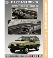 JEEP GRAND CHEROKEE (1993-1998) Torpido Örtüsü Torpido Koruma Tam Uyum Tam Uyum Kaymaz Kolay Montaj