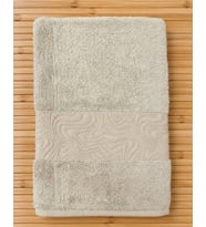 Jakar Bordürlü Bambu Banyo & Vücut Havlusu 70 x 140
