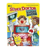 Hasbro Süper Doktor Röntgen Yarışı Kutu Oyunu (Karışık)